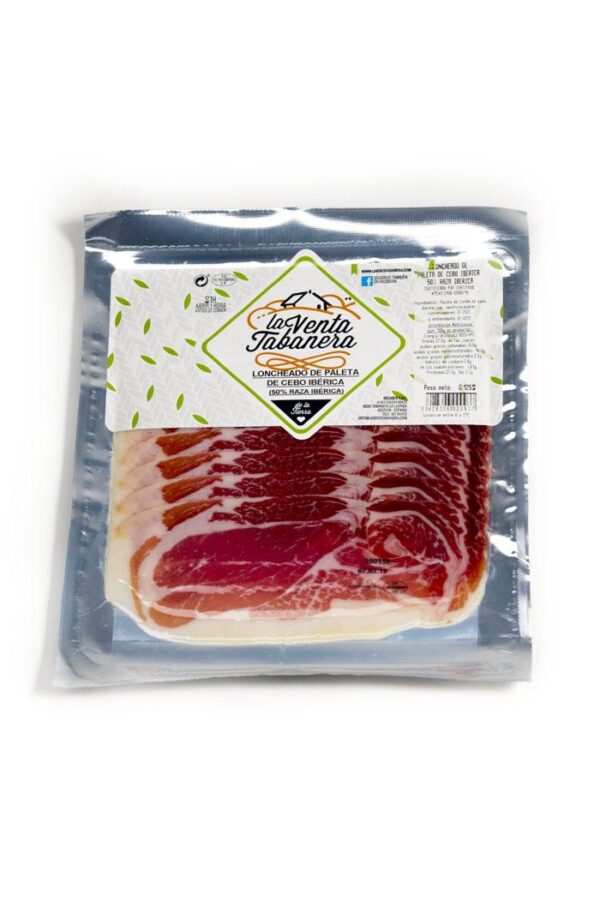 Loncheado de Paleta de Cebo Ibérica (50% Raza Ibérica) 125 g