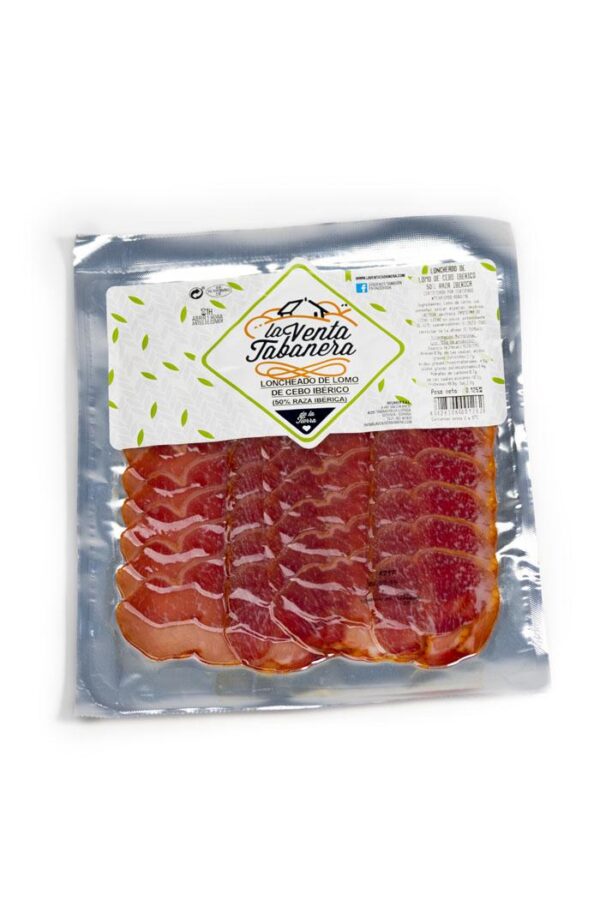 Loncheado de Lomo de Cebo Ibérico (50% Raza Ibérica) 125 g