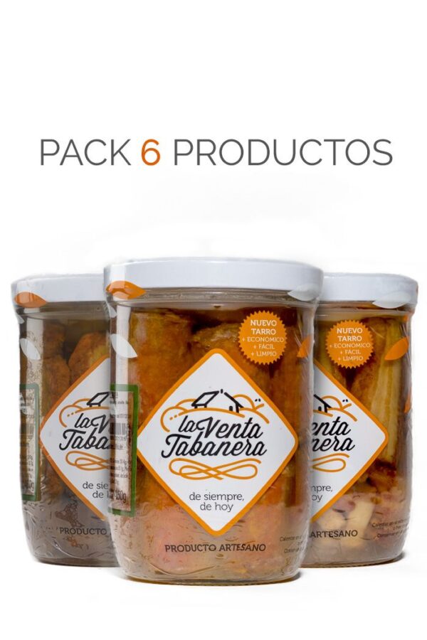 Lote 6 Productos en Aceite