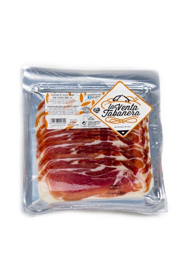 Loncheado de Paleta Curada Gran Reserva Duroc (50% raza Duroc) 125 g