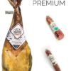 Lote 4 Premium - Paleta de Cebo Ibérica (50% Raza Ibérica) + Lomo de Cebo Ibérico (50% Raza Ibérica) 1/2 + chorizo Ibérico 300gr