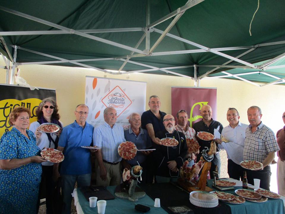 8. Masterclass de corte de jamón en La Venta Tabanera.